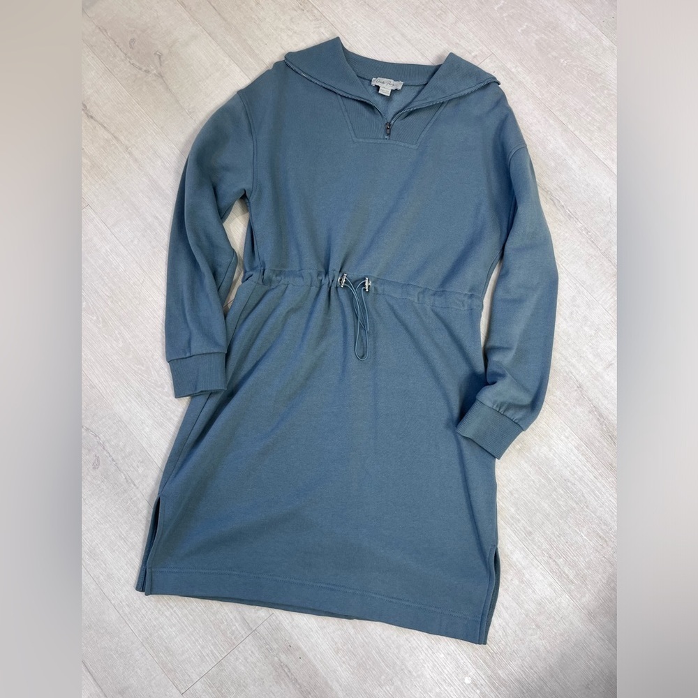 Charlie Paige Sweater Dress Drawstring Waist